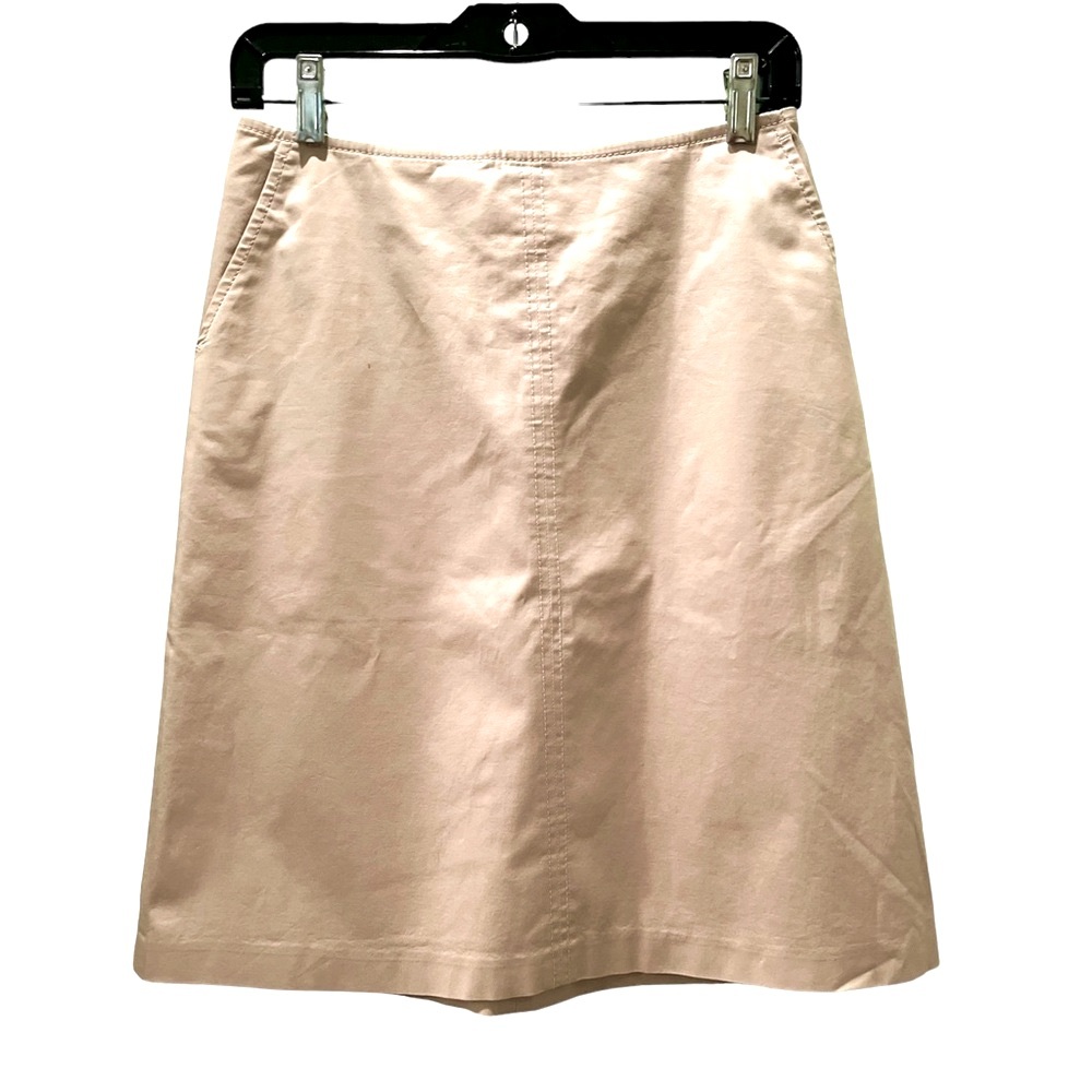 Banana Republic mini khaki A-Line skirt size 2